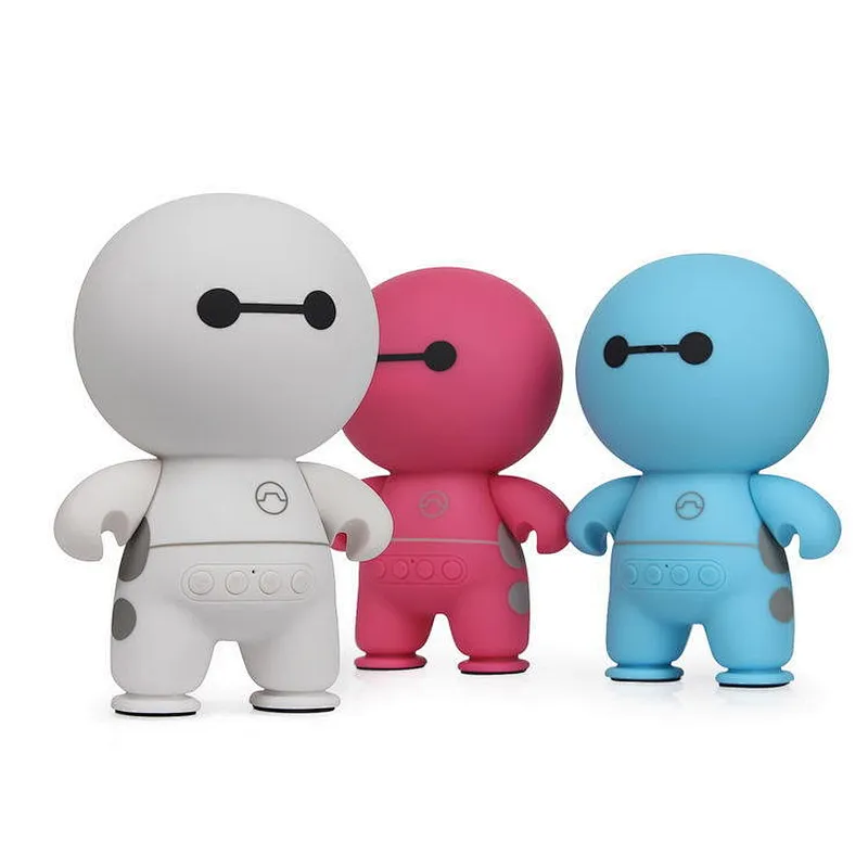 Gifts Portable Mini Cartoon TF/USB/FM Rechargeable Mini Bluetooth Wireless Toy Speaker