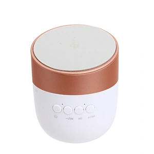 Wholesale OEM speaker QI BT cup bottle shape speaker high quality Compact 3 in 1mini phone charger holder mini wireless speaker