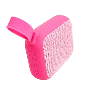 Wireless  Fabric Waterproof Bluetooth Speaker with Handle Hook