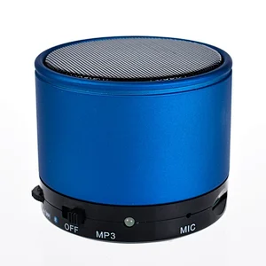 blister box oem color wireless handfreee call mini cylinder speaker