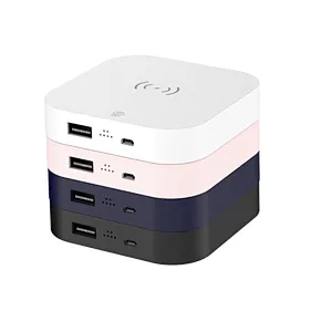 smart phone square portable Wireless Power banks 4000mah fast wireless charger