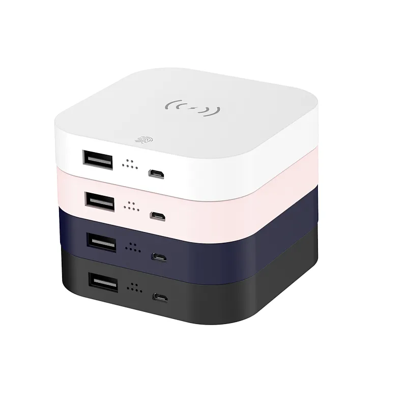 smart phone square portable Wireless Power banks 4000mah fast wireless charger