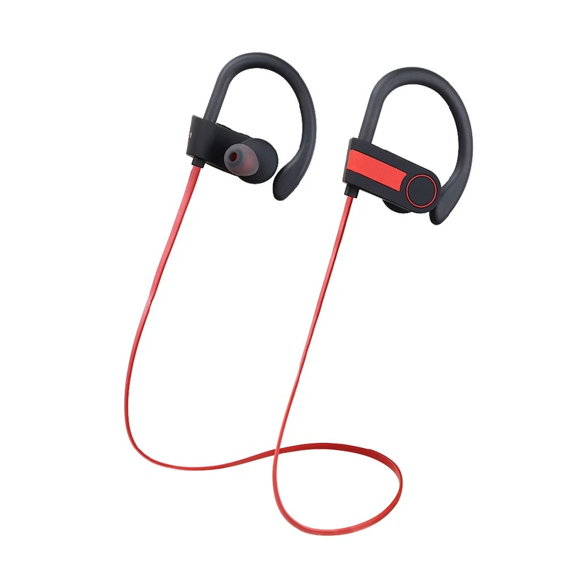 volume control stereo ear hook sport u8 wireless earphone