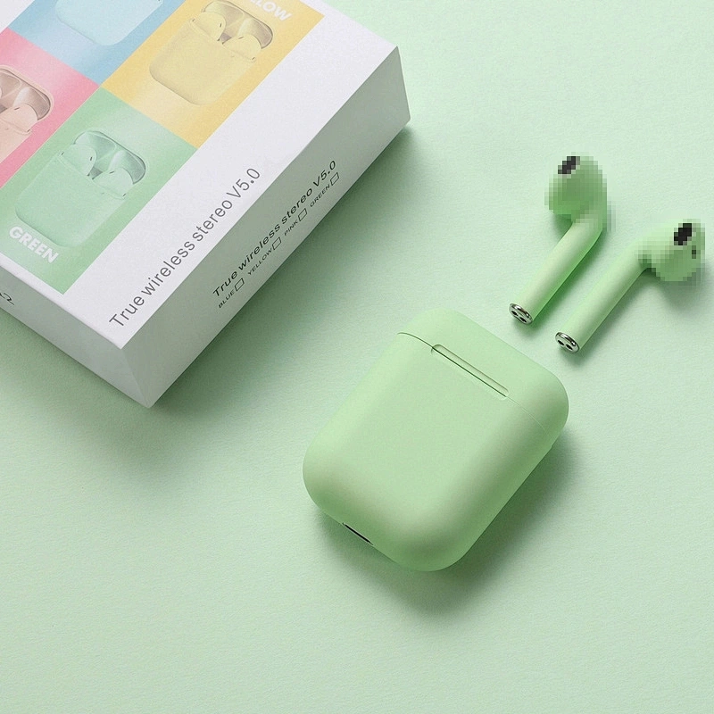 TWS Earbuds OEM Bluetooth Mini True TWS Earphone Wireless Colorful Earbuds For Iphone i10 i11 i12