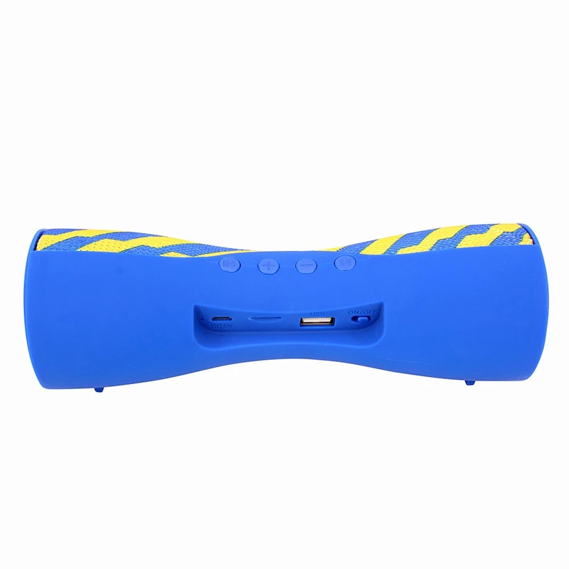 F15 outdoor Dual Subwoofer Wireless Handsfree full printing portable Small Waist fabric Bluetooth Speaker
