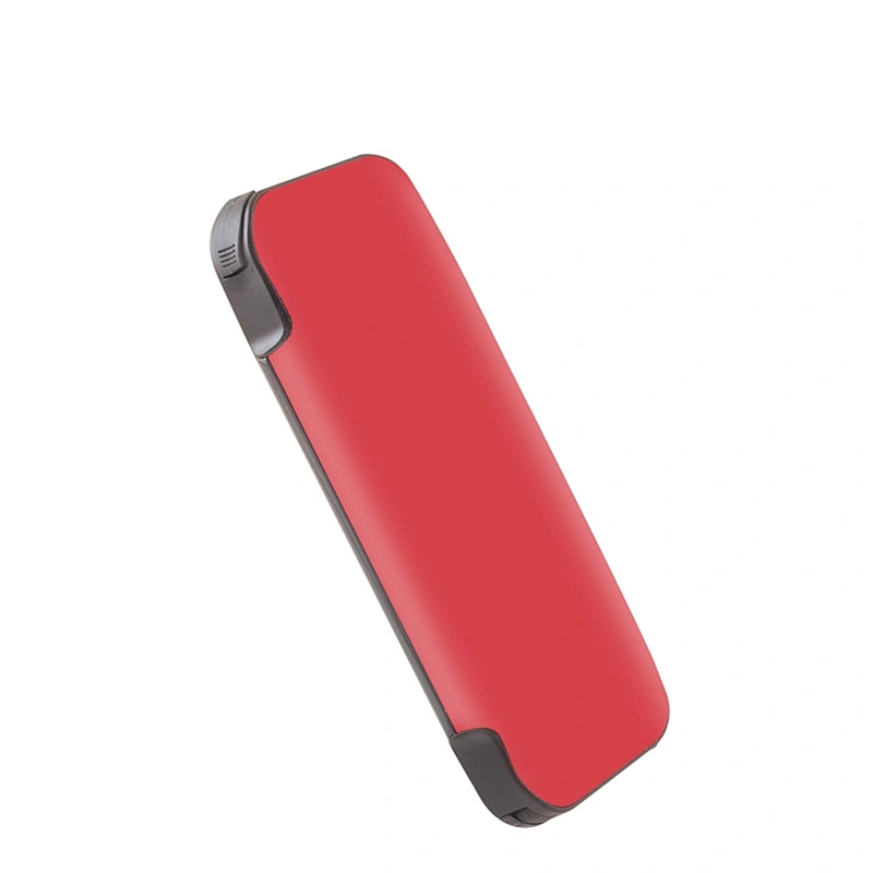Built-in 2 USB Cable 8000mah Wireless Charger Led Display Power Bank