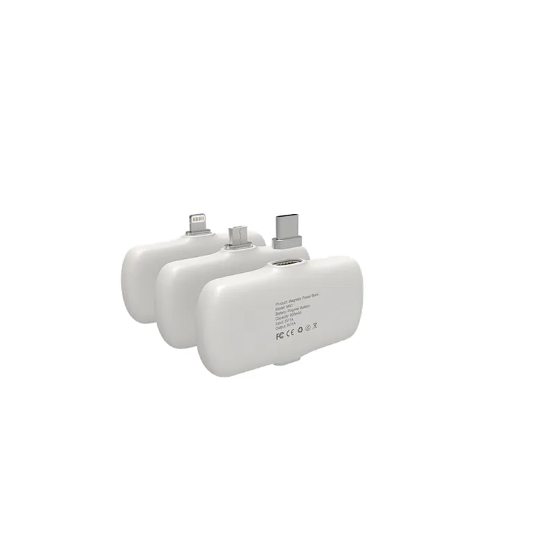 Fast Charger 3 connector Magnetic Wireless Power Bank