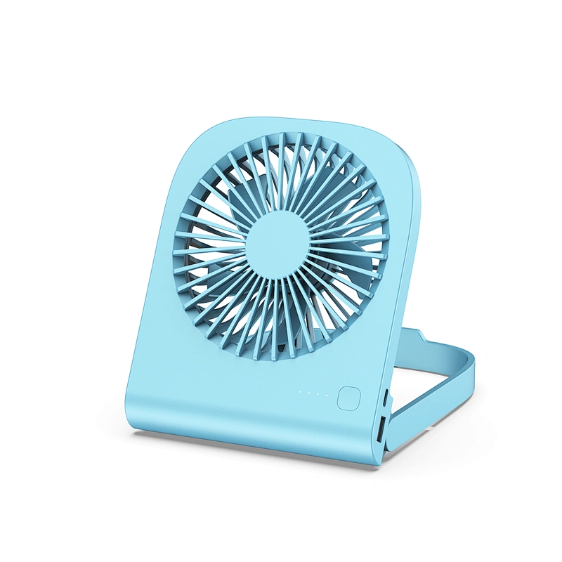 usb rechargeable mini table fan power banks fans