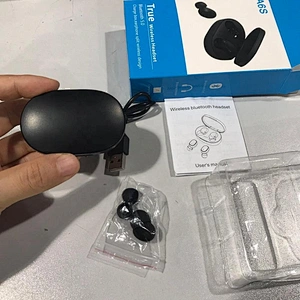 Wholesale OEM Noise Cancelling In Ear V5.0 Mic Bone Conduction Tws Mini True Blue Tooth Earphone Wireless Free Sample BT Earbuds