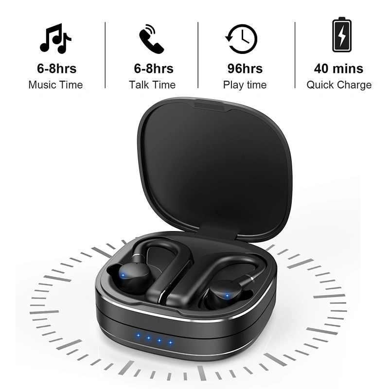 Factory Wholesale bts Stereo Earphone Tws Wireless Bluetooth Earbuds  Mini Outdoor   IPX7 weatproof Headset with Charging box