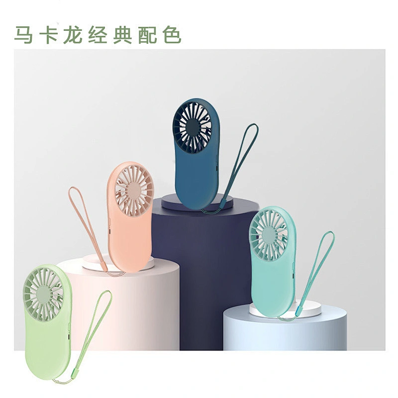 OEM Outdoor travel Office noise canceling student baby carry usb charging silent portable rechargeable personal thin small fan