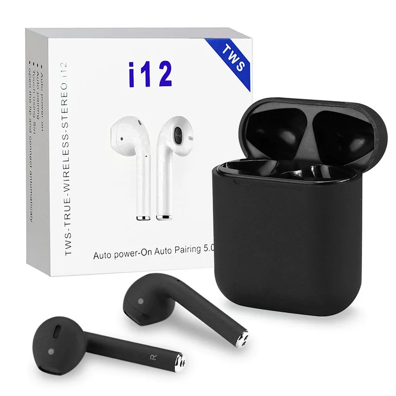 Mini BT 5.0 True Wireless Earbuds i12 tws