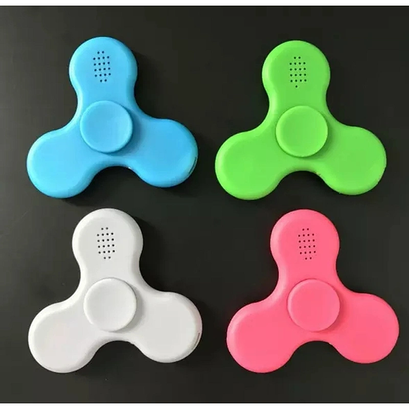portable LED fidget spinner wireless bluetooth speaker