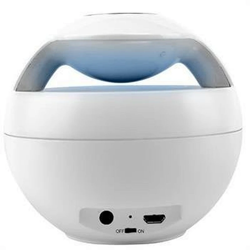 OEM customize touch control circular speakers round shape BT Stereo music player portable mini ball wireless round LED speaker
