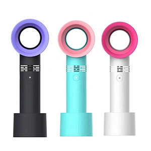 Rechargeable Handheld Mini USB Leafless Fan Bladeless Air Cooler