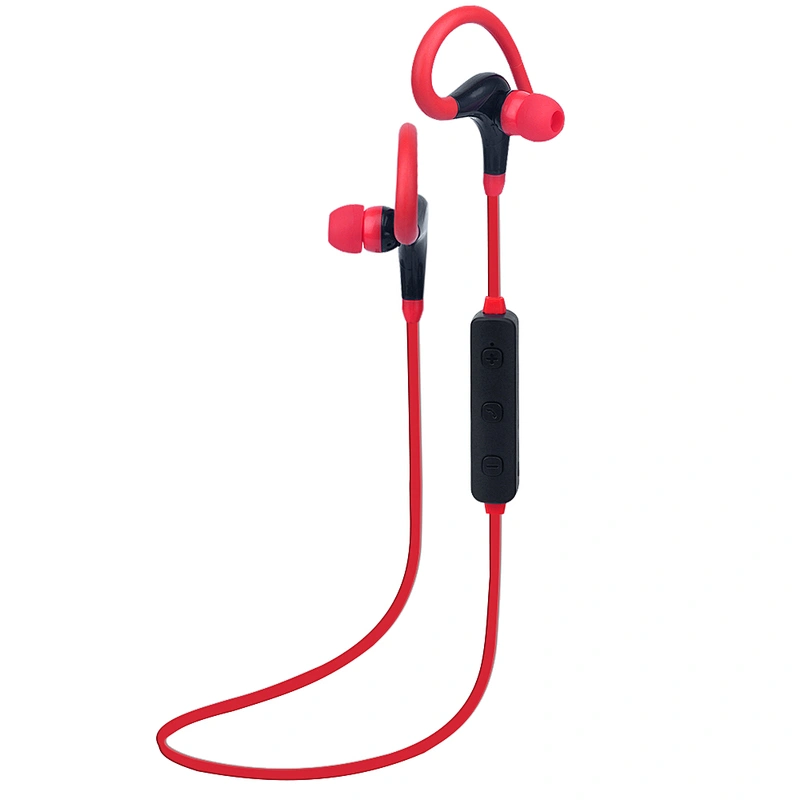 sport volume control wireless stereo sport earhook earphone
