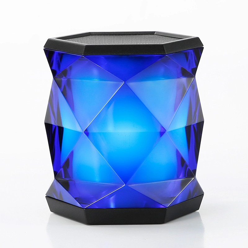 Promotional Crystal Diamond Mini Wireless Bluetooth Led Speaker
