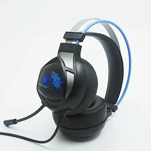 LED Glowing Four Horns Vibration Function Gaming Headset 7.1