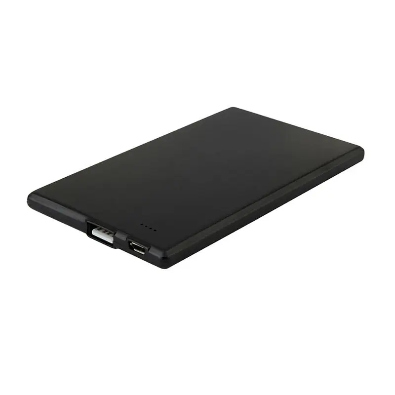 promotion gift customized oem portable charger Ultra Thin mini Aluminum power bank