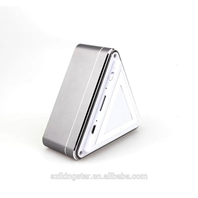 souvenir mini logo wireless triangle speaker