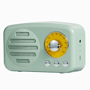 Classical Vintage Music Player Radio Shape Mini Wireless Speaker