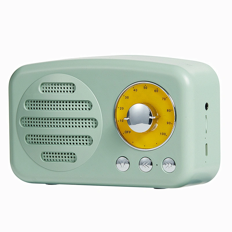 Classical Vintage Music Player Radio Shape Mini Wireless Speaker