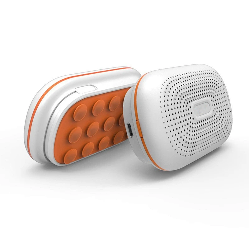 Fashion 3000mah 3 In 1Phone Holder Rechargeable Battery Suction Cup Wireless Speaker Power Bank