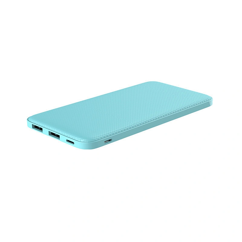 New Arrival Fast Charging Portable Battery PU Phone Charger Powerbank 10000mAh