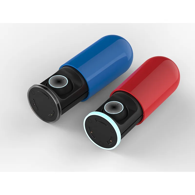 portable pocket waterproof noise cancelling size mini stereo 5.0 wireless earphones