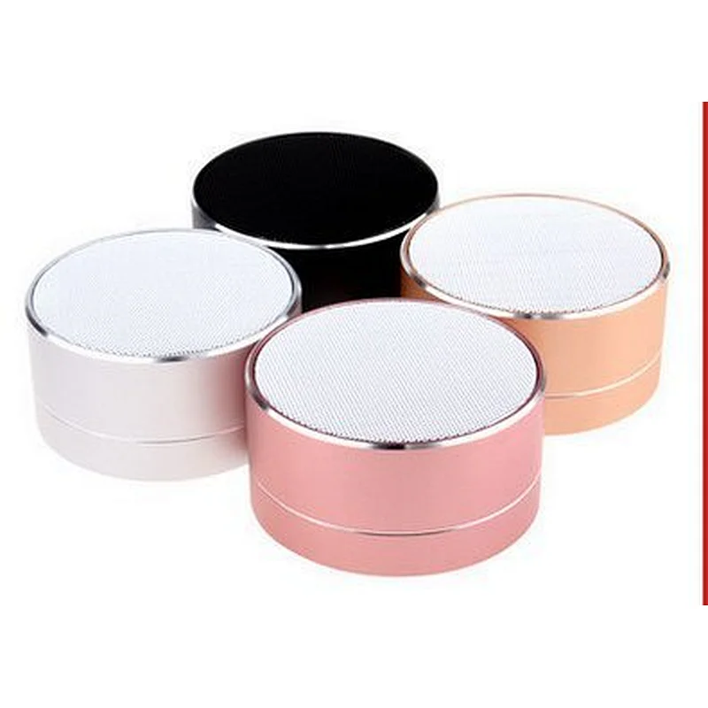 custom printing promotion portable round A10 wireless speaker