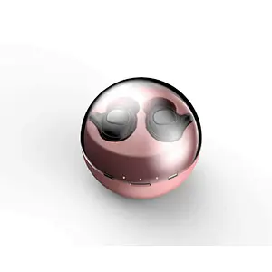 sports waterproof noise cancelling with charging case Reltek5.0 BT mini true tws ball shape round true tws wireless earbuds