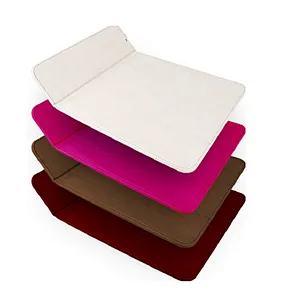 Portable Pu Leather QI Mouse Pad Wireless Charger