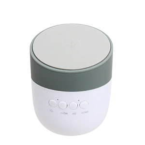 Wholesale OEM speaker QI BT cup bottle shape speaker high quality Compact 3 in 1mini phone charger holder mini wireless speaker