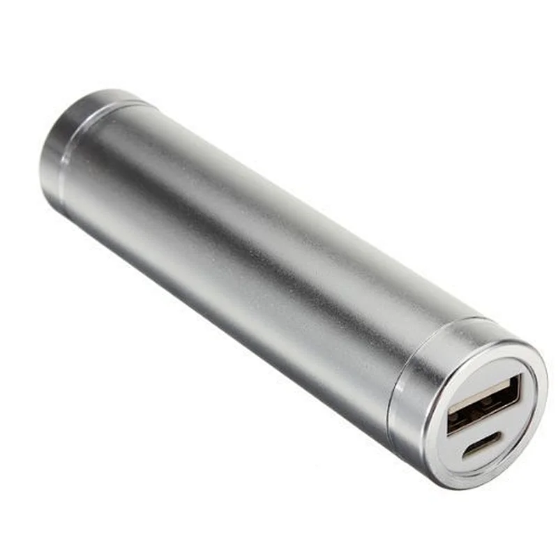 Oem logo gift 2000mah round  portable charger mini powerbank