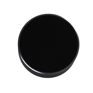 TF FM mini portable wireless wholesale microphone round speaker