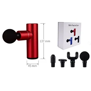 YOUMAY Wireless Handhold Deep Tissue Percussion Fitness Metal Massage Gun