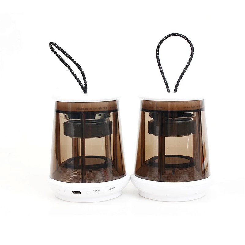 TWS  Mini Portable LED Light Wireless Bluetooth Speaker