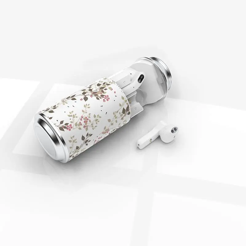 Promotion Gifts Mini Beer Can Touch Wireless Bluetooth TWS Earbuds