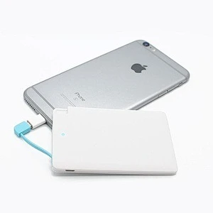 Custom logo  fast charging  small size portable power bank wallet