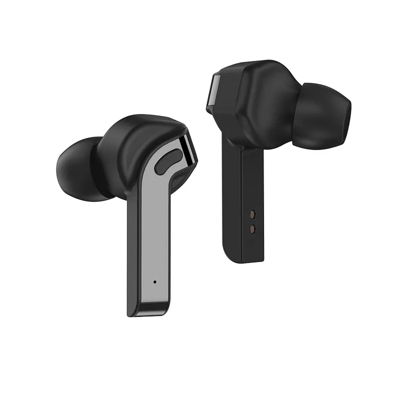 microphone headphones stereo waterproof dual tws earbuds 5.0