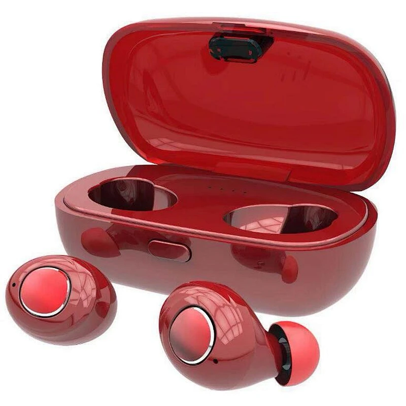 OEM Twins Double Wireless Handsfree Mini Ear Piece Dual Ear Talking V5.0 True Wireless Stereo Bluetooth Tws Earbuds Earphone