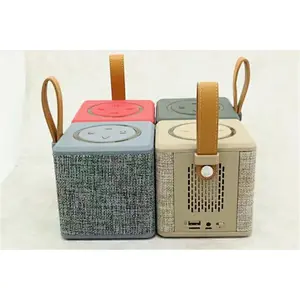 Logo Printed Custom Design 5w BT Wireless Fabric Speaker