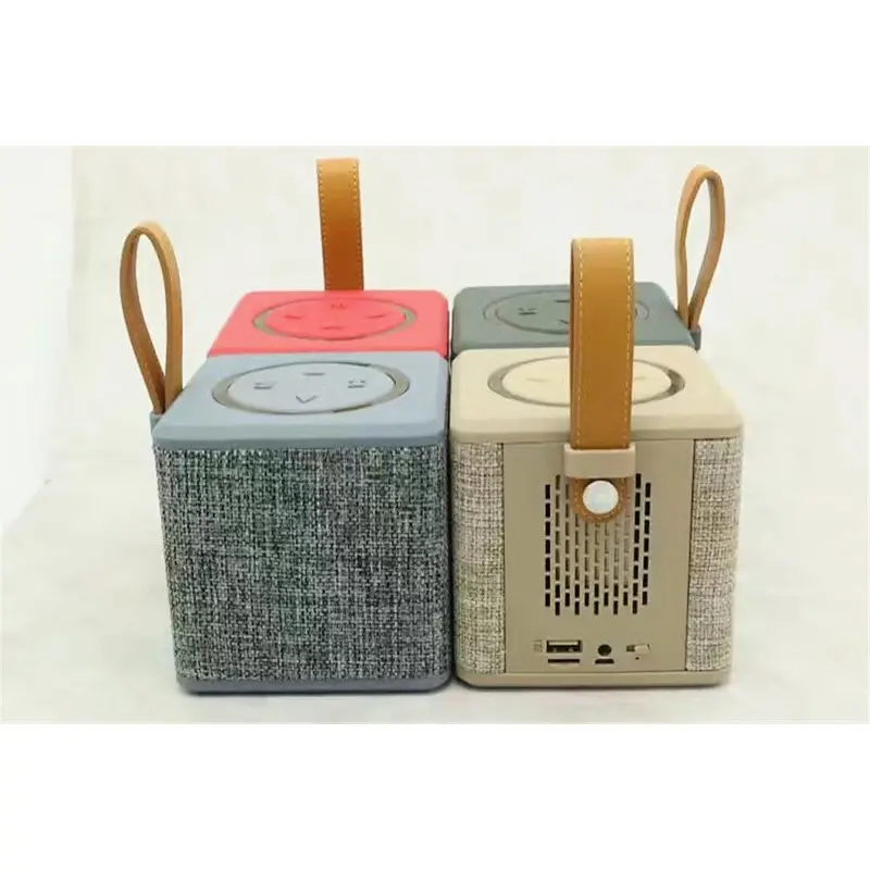 Logo Printed Custom Design 5w BT Wireless Fabric Speaker