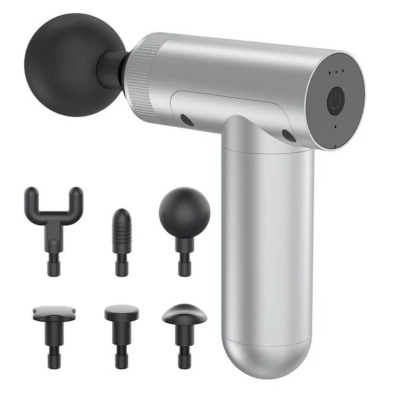 powerful electric deep muscle  aluminum handheld body fascia cordless small massage gun