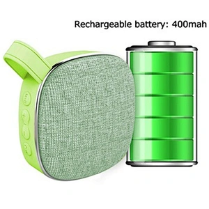 OEM Design Cheap Grill Cloth Fabric Bluetooth Speaker