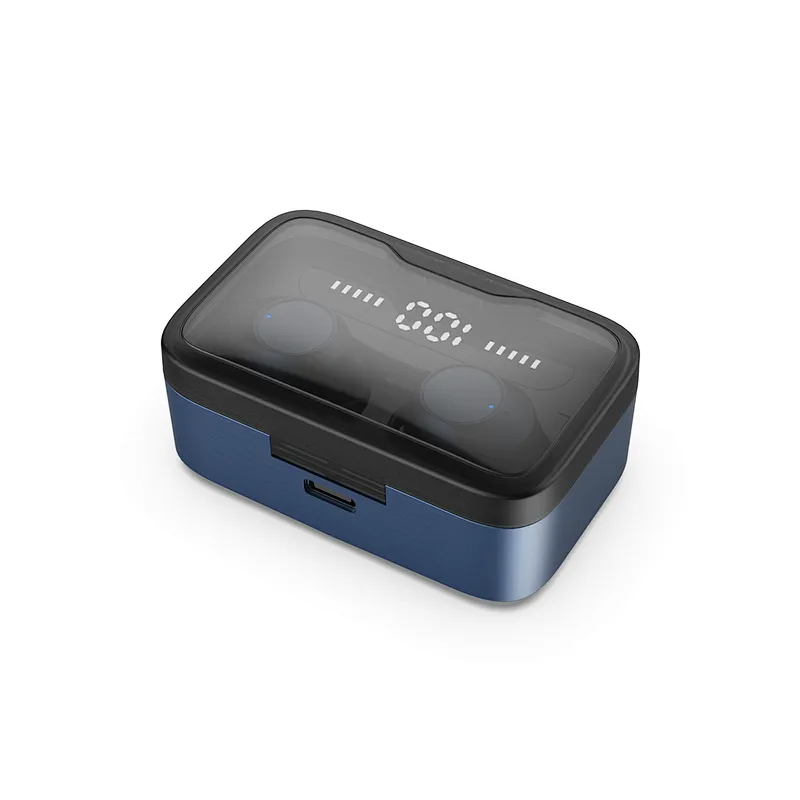 New BT5.0 LED Mini In Ear Wireless Earbuds TWS