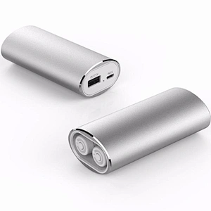 wholesale headphone 4.0 wireless 2 in 1 earbuds mobile phone wired charger Aluminum mini ture tws wireless headphones