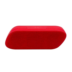 fashionable wireless portable bass leather speaker