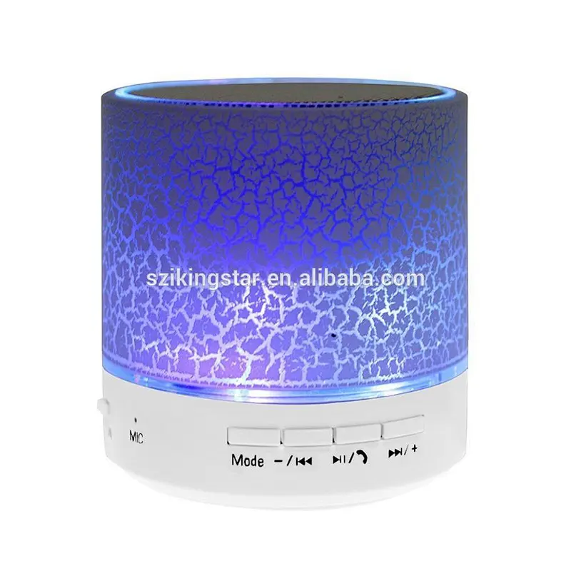 with radio waterproof rechargeable active powered bass S10 mini wireless led speaker