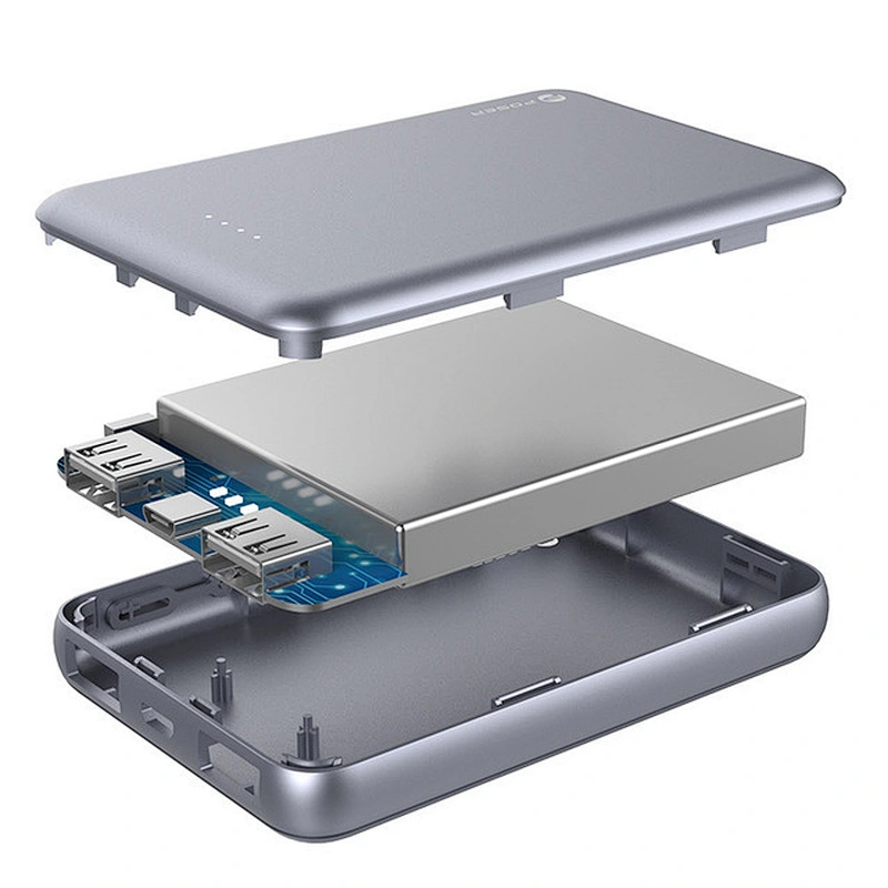 built-in cable 20000mah power bank portable fast power charger